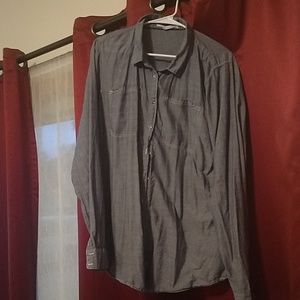 Maurices denim look shirt
